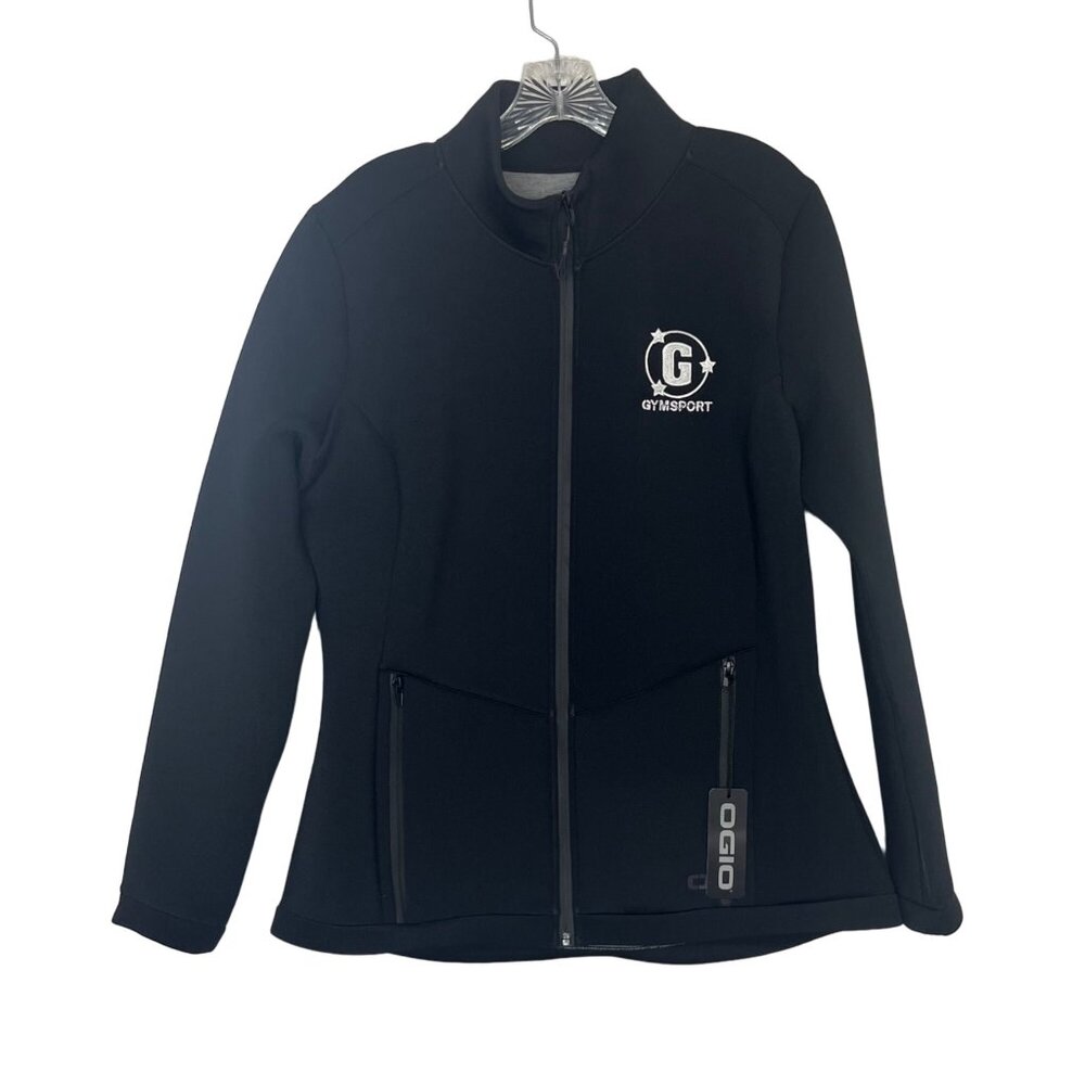 Ogio Gym Sport Jacket Womens XL Black New Full Zip